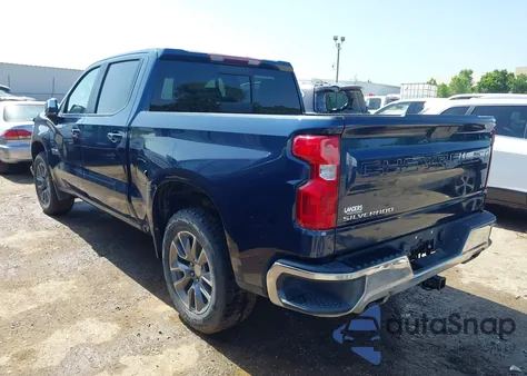 2021 Chevrolet Silverado 1500 4Wd Short Bed Lt из США, поврежденный, VIN 1GCUYDED9MZ356493